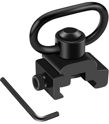 Amazon.com : Troy Industries Q.D. 360 Push Button Rail Mount with