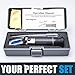 Beerbrew Brix Refractometer for Homebrew Beer Wort, SMARTSMITH Dual Scale Automatic Temperature Compensation 0-32% Specific Gravity Hydrometer with ATC