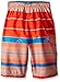 Kanu Surf Boys Quick Dry UPF 50+ Beach Swim Trunk, Specter Orange, 10/12