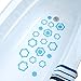 Adhesive Flower Bath Treads - Blue