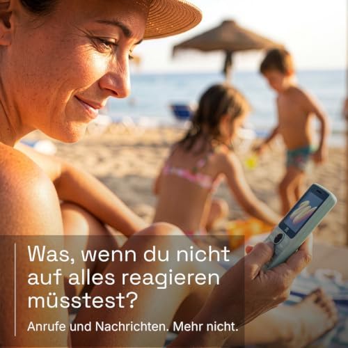 WILD COOL - Einfaches Handy für Digitalpause/Einstieg, Mint