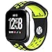 NO1seller Top Bands Compatible for Fitbit Versa Small Large, Soft Silicone Sport Strap with Ventilation Holes Replacement Wristband for Fitbit Versa Fitness Smart Watch Women Men