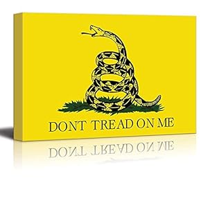 Gadsden Flag Dont Tread on Me Wall Decor