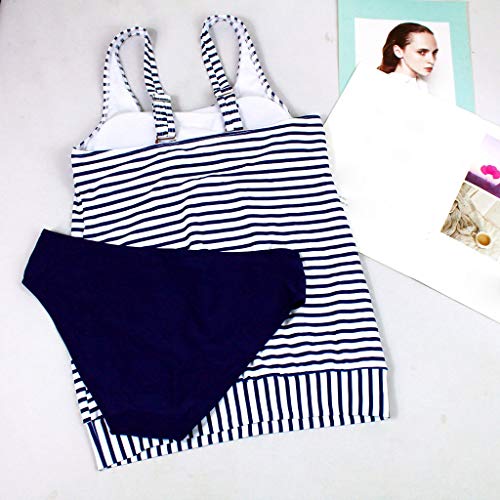 COOKI Women Swimsuit Floral Printed Tankini Top Bikini Swimwear Two Piece Bottoms Tankini Swimsuits Bathing Suits
