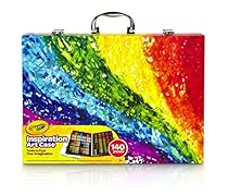 Crayola Inspiration Art Case: Art Tools, 140 Pieces, Crayons, Colored Pencils, Washable Markers, Paper, Portable Storage (Styles May Vary)