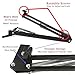 Etubby Upgraded Microphone Suspension Boom Scissor Arm Stand Adjustable Studio Desktop Mic Clip Holder for Blue Yeti, Snowball & Other Microphones