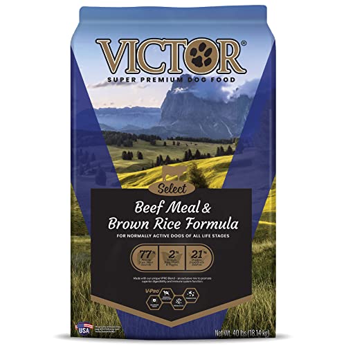 Victor Super Premium Dog Food Select Beef Meal & Brown Rice Formula