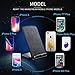 Fast Wireless Charger ivolks Leather Cordless CellPhone Rapid Charger With Receiver Portable QI Charging Stand Pad for for Apple iPhone X/8/8Plus/7/7 plus/6s/6s Plus/6/6 plus/5s/SE,Samsung Galaxy etc