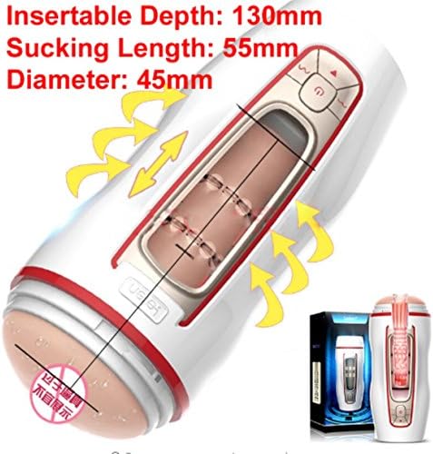 Automatic Telescopic Sucker Multi-Model Thrusting High Speed Motor Strong Sucktion Toy for Men