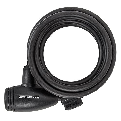 Sunlite Integrated Key Cable Lock w/Bracket