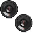 JBL Stage3 627FHI - 450W Max 6"(16cm), 2 Way Coaxial Speakers, Plus One™ woofer Cone, Edge Driven Dome Tweeters, Vented Basket Frame Design, Delivers High Output and deep bass Peformance.