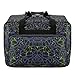 Sewing Machine Carrying Case Tote Bag，Padded Storage Cover Carrying Case with Pockets and Handles ，Canvas (Black)