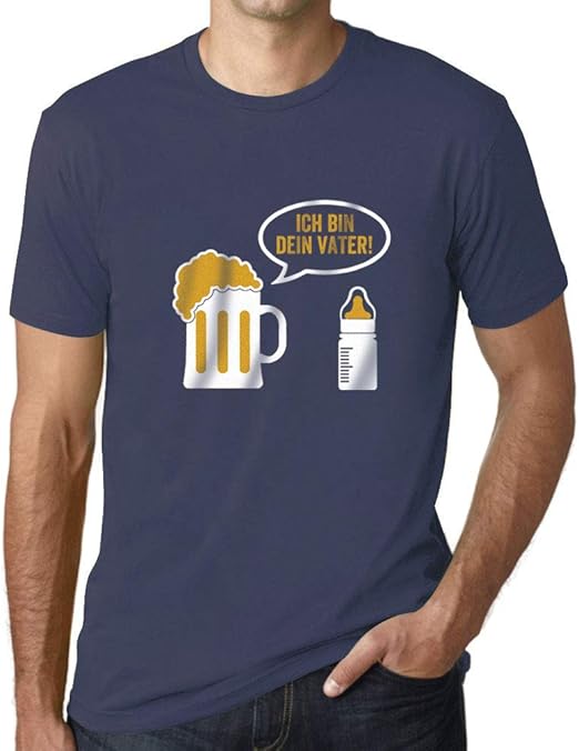 Ultrabasic Grafik Herren TShirt Ich Bin Dein Vater Casual Lustiges Print Tee Amazon.de