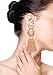 Bohemian Tassel Chandelier Dangle Earring For Women Girl Piercing Earring Clip On Earrings Long Drop Statement Earrings (clip on earring gold)