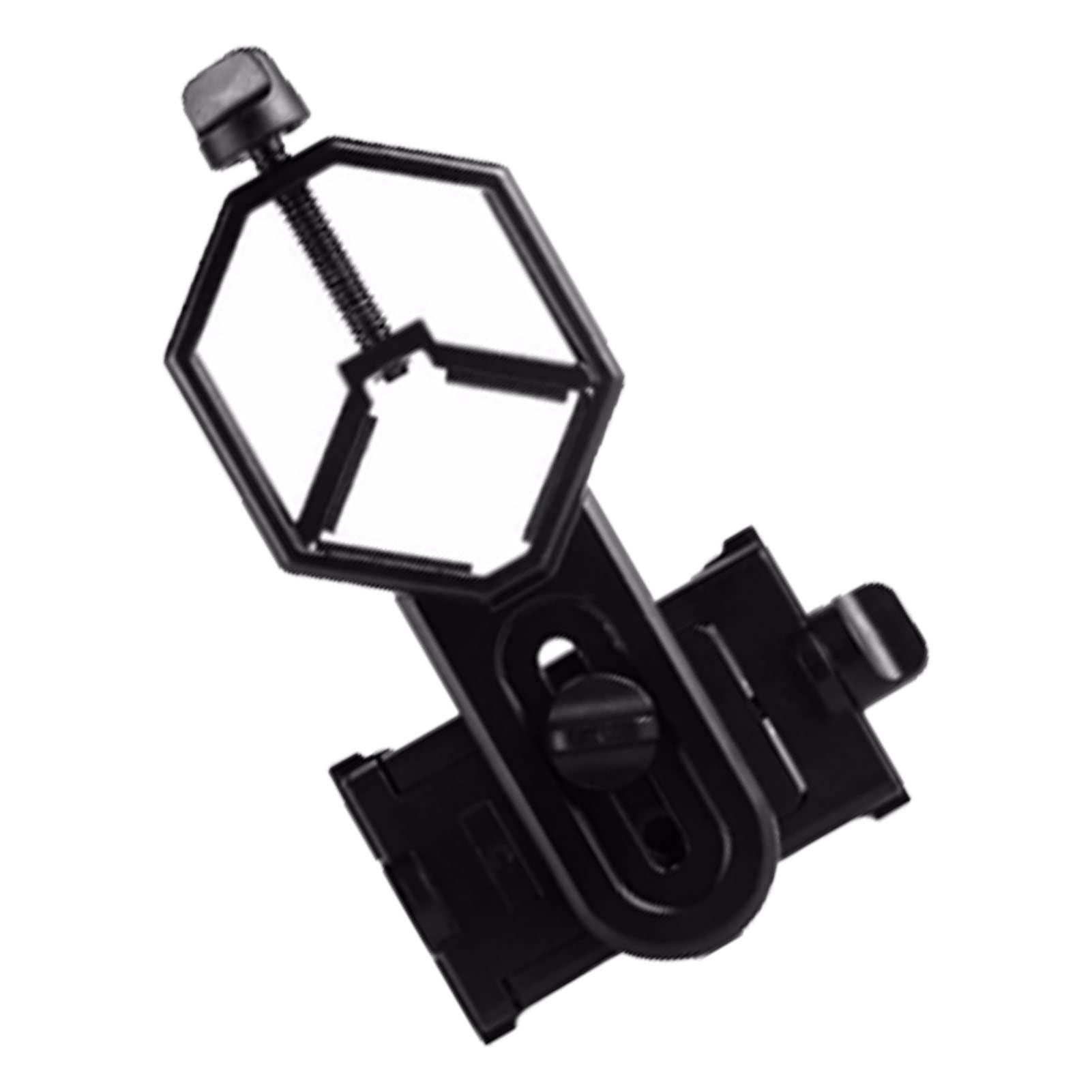 Photo 1 of Telescope Lens Phone Adapter, Universal Phone Mount Multifunctional Phone Clip Camera Bracket Telescope Photo Adapters Smartphone Adapter Mount