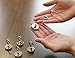 NEO Magnetics Neodymium Magnetic Hooks Stainless Steel, N50 Pack of 5, 1