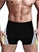 ZITY Men's Jammer Swimsuit Fashion Swimwear Black+Yellow Stripe Large