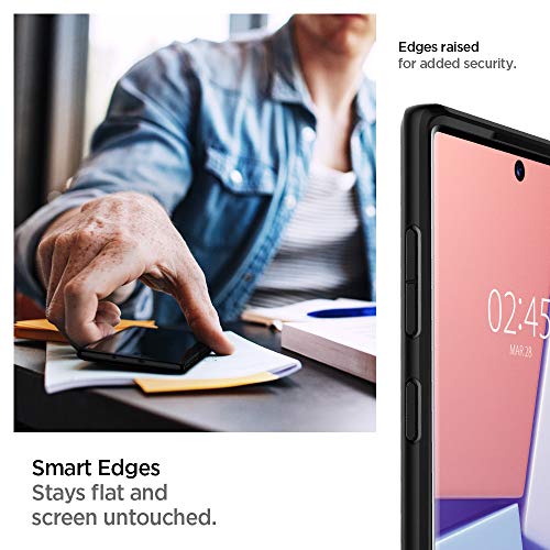 Spigen Ultra Hybrid S Diseñado para Funda Samsung Galaxy Note 10 Plus/Note 10+ (2019) - Midnight Black - Imagen 6