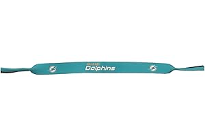 SISKIYOU NFL Miami Dolphins Neoprene Sunglass Strap, Blue