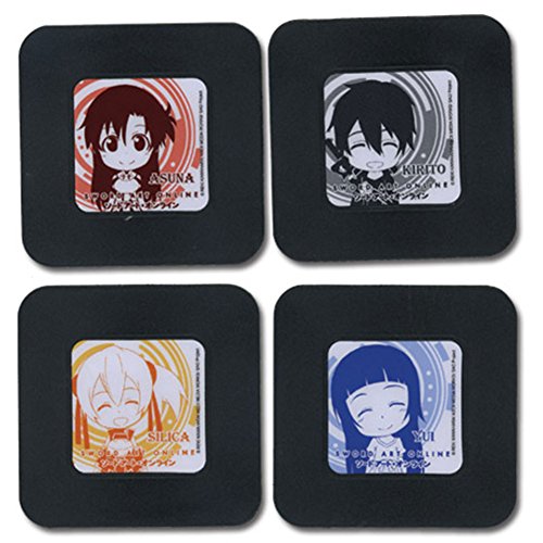 Sword Art Online Set 2 Coasters
