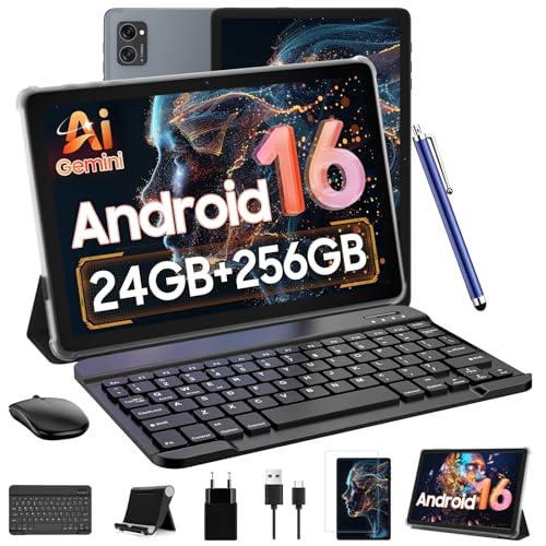 Android 16 Tablet 10 Inch 24GB RAM 256GB ROM