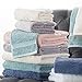 Amazon Brand – Pinzon Organic Cotton Bathroom Washcloths, Set of 12, White
