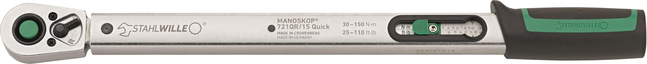 LLAVE DINAMOMETRICA CON DISPARO - 721QR/15 QUICK