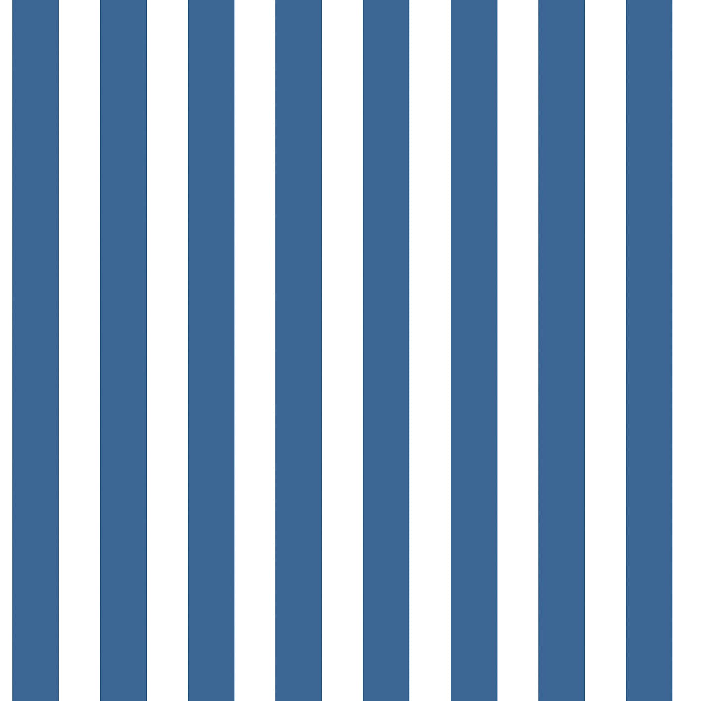 Galerie G78400 Tiny Tots 2 Regency Stripe Wallpaper, Cobalt Blue, 10m x 53cm