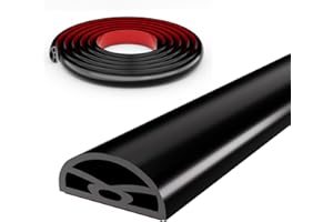 KNEELISA 39” Black Shower Threshold Water Dam Stopper for Dry and Wet Separation,Self Adhesive Collapsible Walk in Shower Splash Guard Seal Strip, Silicone Sink Edge Water Barrrier for Bathroom and Kitchen