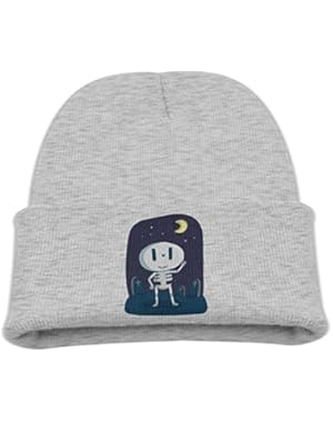 Cute Skeleton At Midnight Infant Toddler Baby Soft Cute Lovely Newborn Kids Hat Beanies Caps For Baby Boys Girls