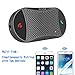 Besign BK02 Bluetooth 5.0 in-car Speakerphone, Wireless Car Kit for Hands-Free Talking & Music Streaming, Connect Two Phones, Auto On Off