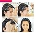 AKOAK Punk Gothic Coffee Hair Styling Twist Clip Barrette Braid Tool Magic Hair Accessories Party Casual Headband for Women Girls