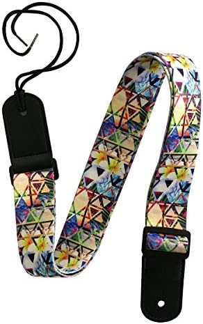 Ukulele Strap Colorful Hawaiian Style (US-1)
