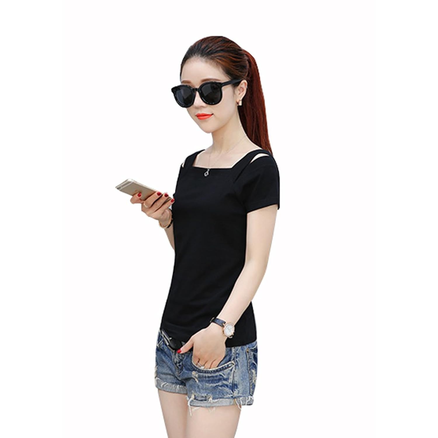 purvaja women's western wear top (of_shr)