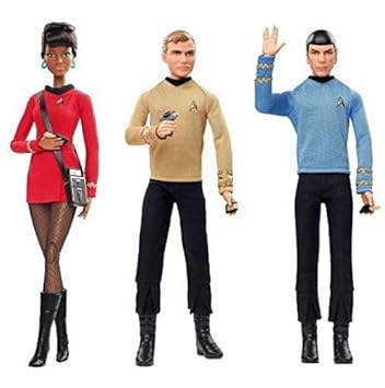 barbie star trek 50th anniversary doll