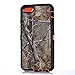 iPhone 6 Plus Case,Vodico iPhone 6s Plus Heavy Duty Protection Hybrid 4 in 1 High Impact Resistant Shockproof Rubber Defender Camo Cover with Belt Clip Holster&Built in Screen Protector-Tree Orange