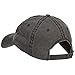 E4hats US Marine Corps Veteran Military Embroidered Washed Cap - Black OSFM