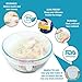 Eco Lifestyle Silicone Stretch Lids - 12 Pack, 6 Sizes - Stretchable, Reusable Food & Bowl Covers - Zero Waste