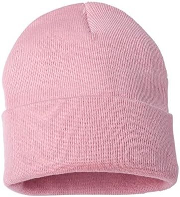 Sportsman - 12 Inch Knit Beanie - SP12 - Pink - One Size