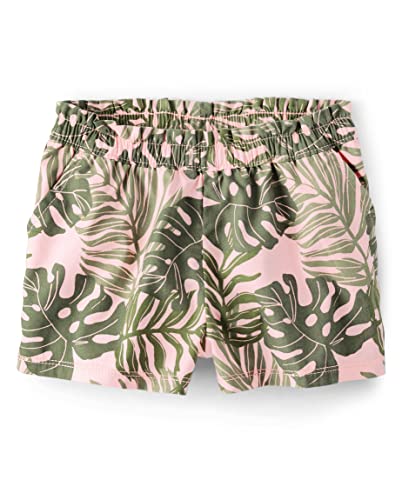 The Children's Place Girls and Toddler Paper Bag Shorts, Rose Pottery, 18-24 Mo…