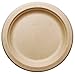 [500 COUNT]Harvest Pack 7-inch Compostable Small Paper Plates, Round Disposable Heavy-Duty Dessert Plates, Natural Bagasse Biodegradable Small Plate, Made From Eco-Friendly Sugarcane Plant Fibers