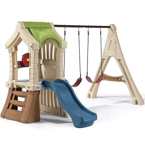 Step2 Play Up Gym Set for Kids, Outdoor Swing Set, Backyard Slide
