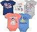 Lyrics by Lennon and McCartney Newborn Baby Boys 5 Pack Short Sleeve Bodysuits Multi 6-9 Months