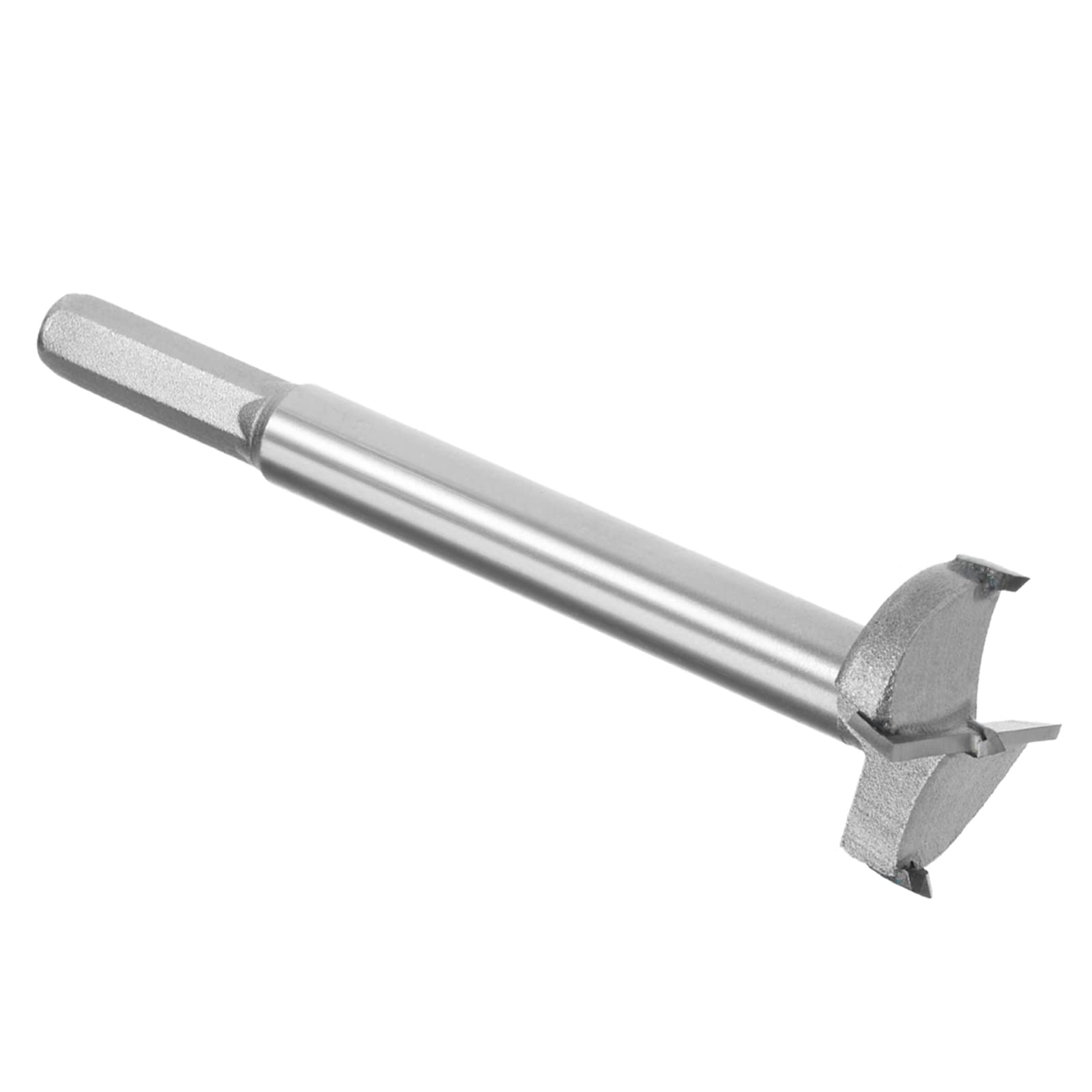 Kozelo Forstner Drill Bit - [35mm] Tungsten Carbide Auger Opener for Wood Furniture Hinge Woodworking Use, Hex Shank, Gray