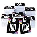 Plastic Number Tags, Normal and Reverse Mirror Image, Reusable Hanger Cards, 100 Consecutive Numbers, (101-200)