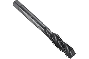 uxcell Spiral Flute Thread Taps 3/8-16 BSW H2 Machine Threading Tap Bit, Nitrided Coated Screw Tapping Repair Tool, M2 High-S