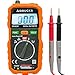 Digital Multimeter Auto Ranging Non Contact Voltage Detector Electrical Multi Circuit Volt Ohm Tester AC/DC Battery Tester Ammeter Voltmeter Current Continuity Resistance Test Meter by Aidbucks MS8232
