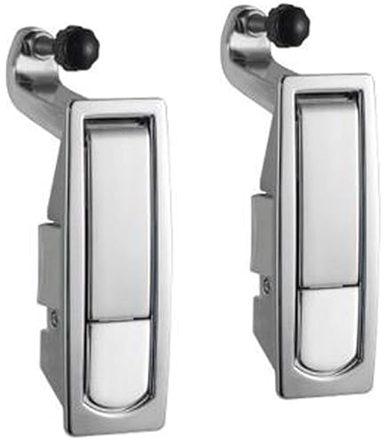 OWACH 2-Pack Compression Latches (AL-919-1L) - Flush Lever, Grip Range 0.04-0.94", Non-Locking, Replacement For Southco C2-32-25