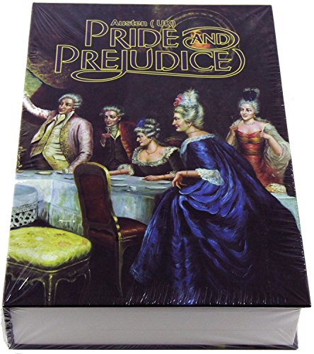 Hidden Safe Box Dictionary Secret Paper Book Cash Money Jewellery Lock Storage Container With Password/key (Pride and Prejudice---key open)