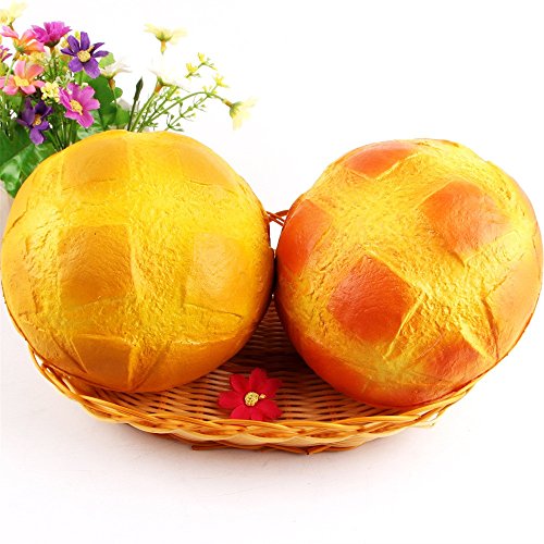 callm Squishies Style Slow Rising Squishy Toys 16cm Colossal Pineapple Bun Scented Squishies Kids Party Squishy Stress Reliever Toy for Kids Adult (Yellow)